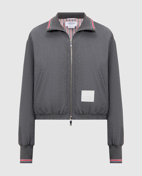 Thom Browne Сіра куртка з вовни FBC952A06455