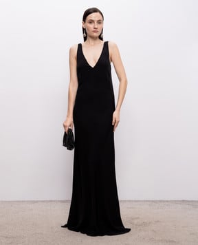 Jacob Lee Чорна сукня із шовку WSD0072SS26B