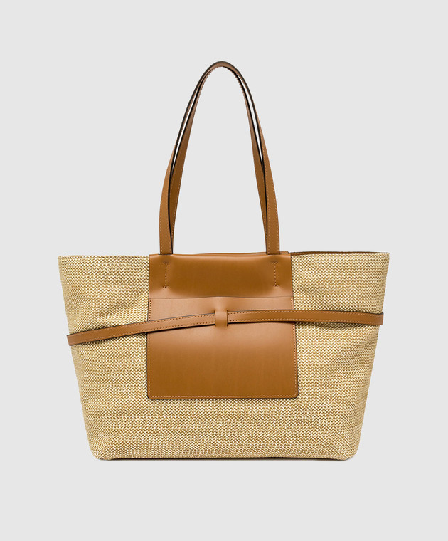 Gianni Chiarini Бежева сумка-тоут Belty BS12136COMMTWISTLS зображення 3