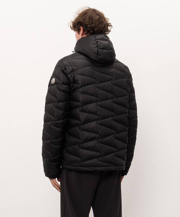 Moncler Черная пуховая куртка Tidone L20911A00087597SN изображение 4