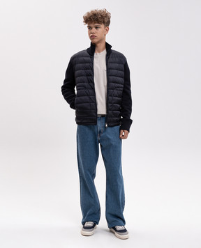 Moncler Бежевый лонгслив с нашивкой логотипа L20918D0001089B8Q