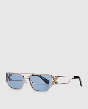 Off-White Золотые очки Allen с эмблемой OW1027764560