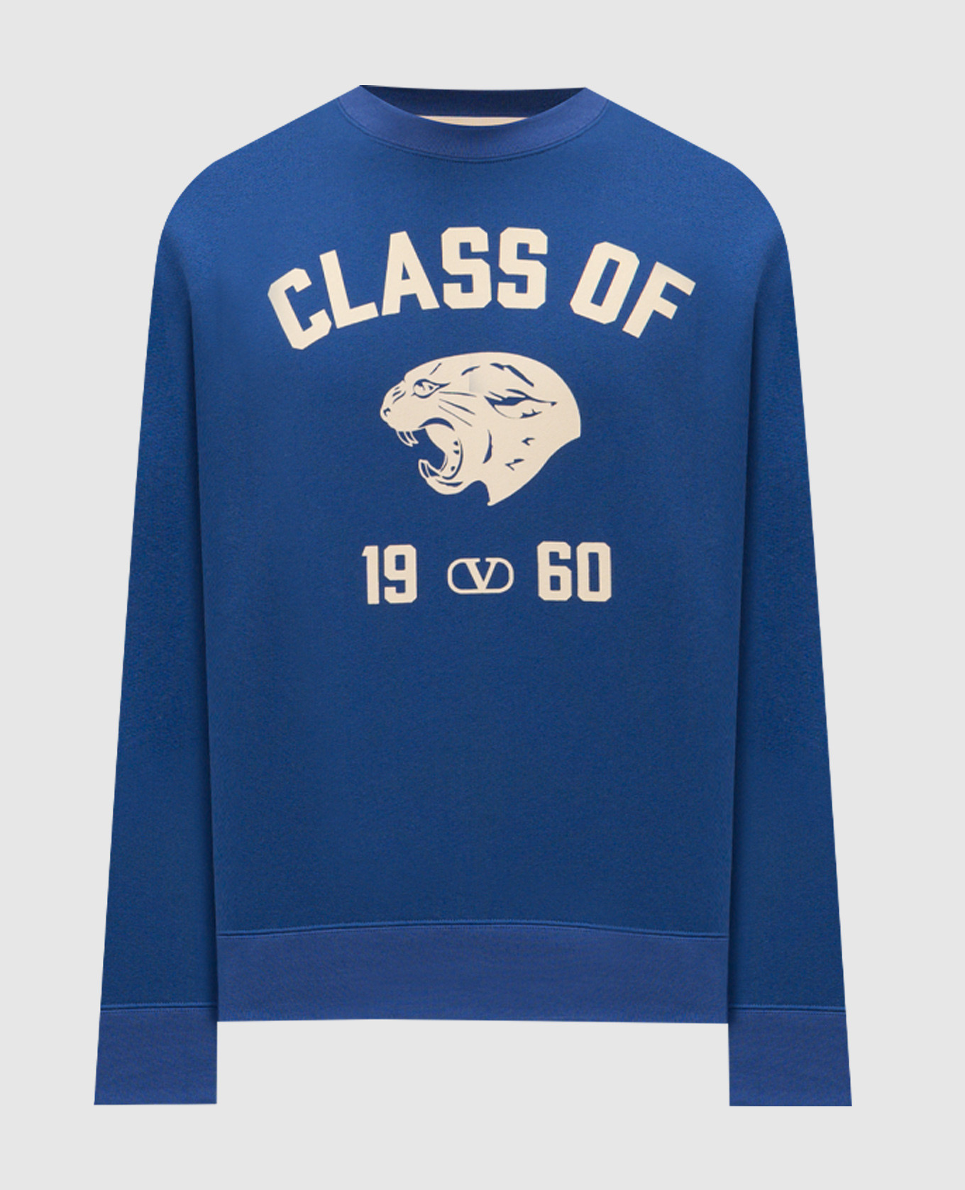 

Синий свитшот с принтом, Свитшоты