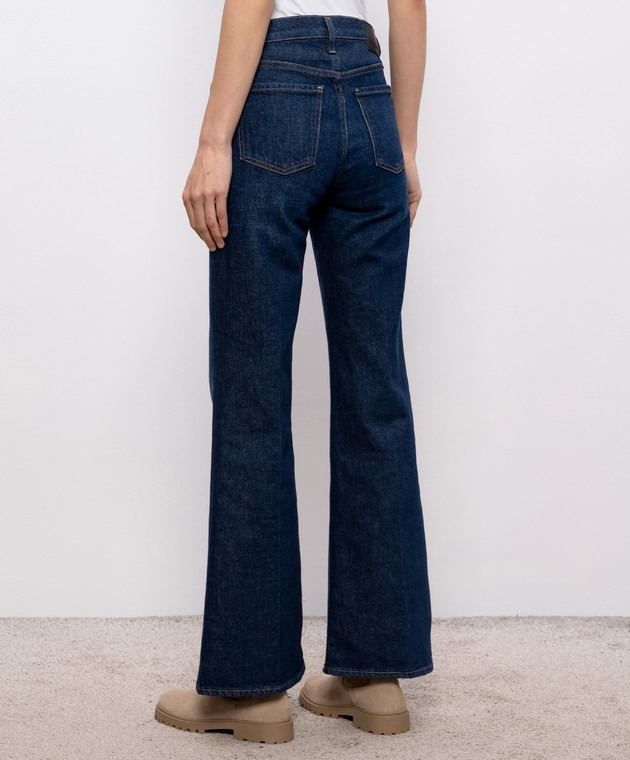 CITIZENS OF HUMANITY Синие джинсы клеш Kimberly 70's Flare 2245C1854 изображение 4