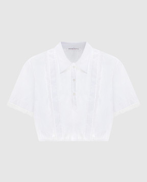 Ermanno Scervino Белый топ с кружевом D482L323APBQP