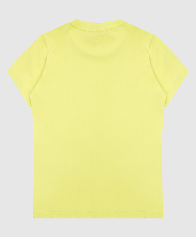 Stone Island Дитяча зелена футболка з нашивкою логотипа L1S162100002S004728 зображення 2