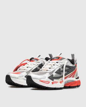 Off-White Серые кроссовки Be Right Back с фактурным логотипом OF05748609