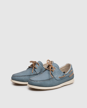 Florentino Блакитні топсайдери з нубуку 126296610106