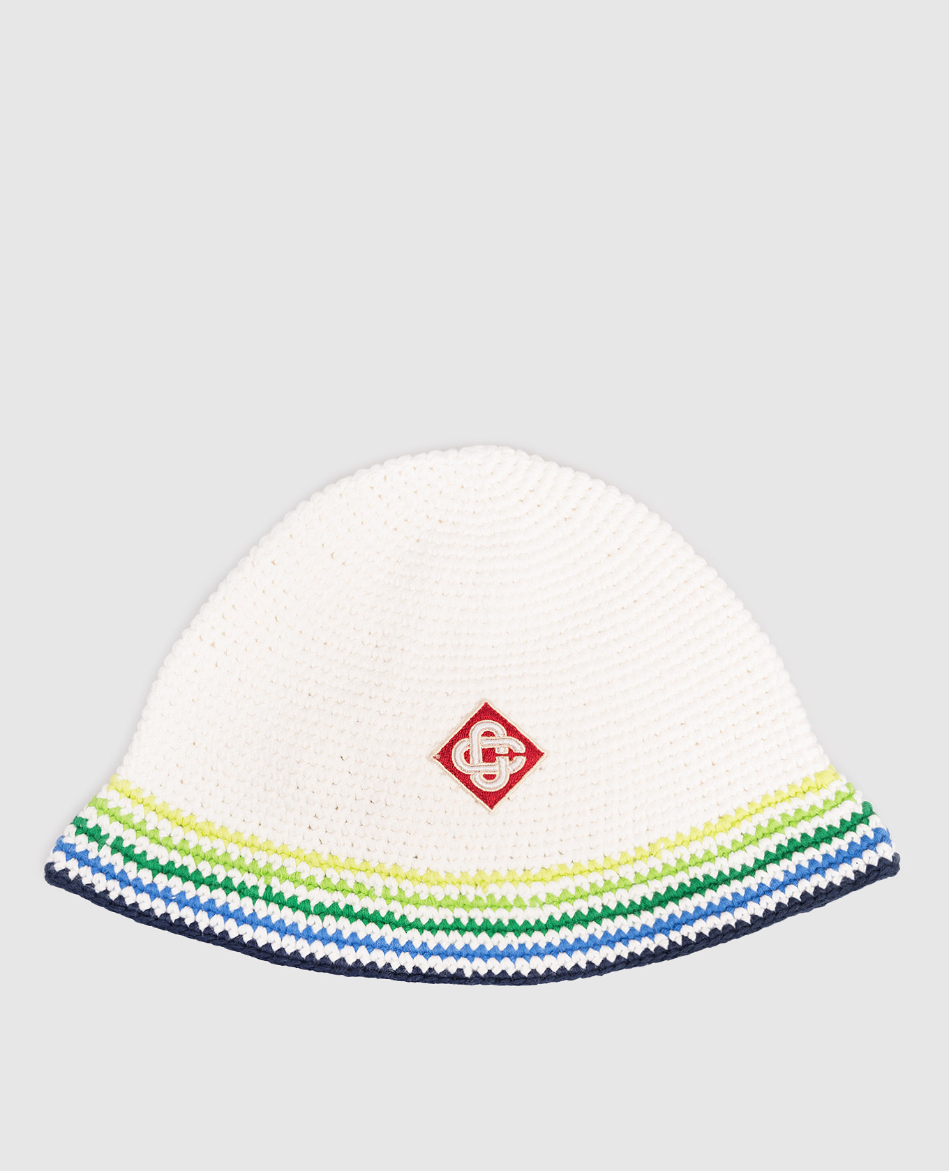 

Детская вязаная белая панама, Белый, Панамы