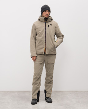 K-Way Горнолыжная вельветовая куртка LAMET цвета хаки K51331W