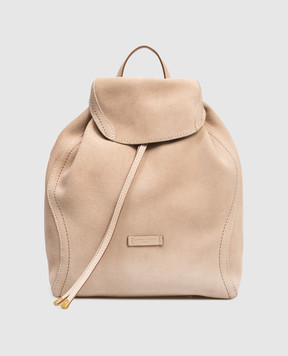 Gianni Chiarini Бежевий замшевий рюкзак Violette ZN12237CMPL
