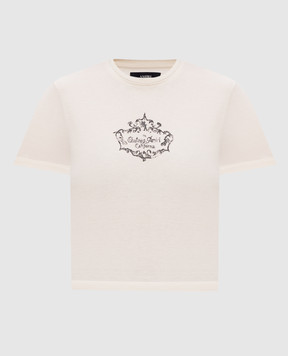 AMIRI Футболка кольору айворі CHATEAU CREST AWTOJR1043