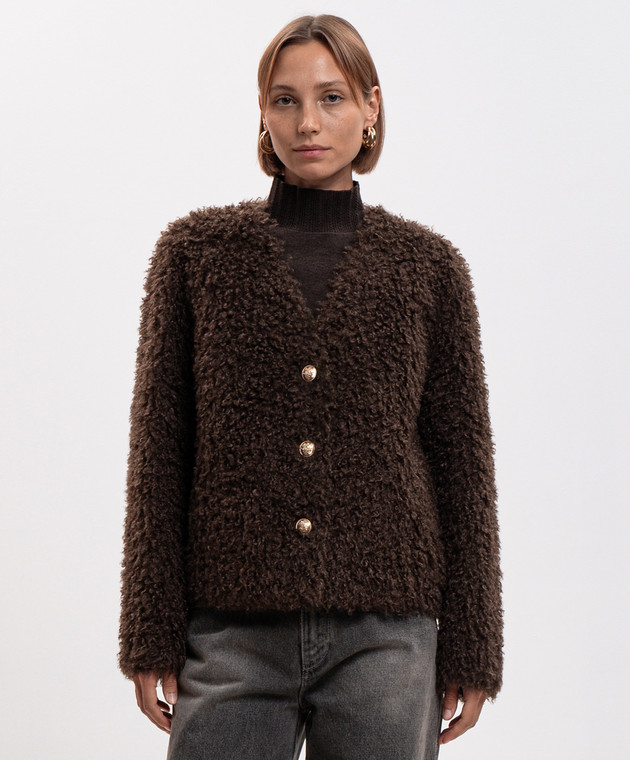 Twinset Коричневая куртка 262TP2201 изображение 3