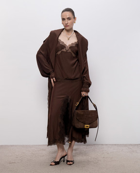 16Arlington Коричневое пальто Tawny C085SS2601