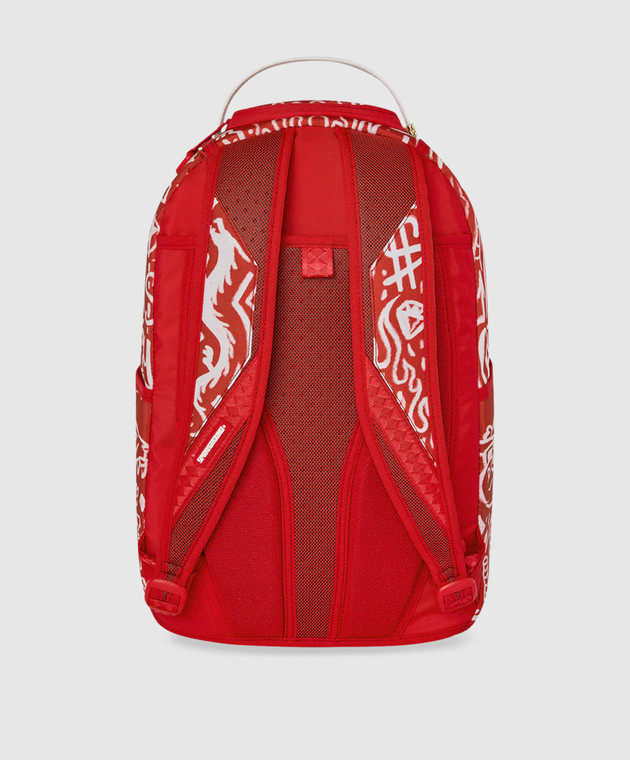 Sprayground Дитячий червоний рюкзак NITRO STATIC 910B8563NSZ зображення 3