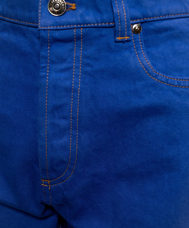 Versace Синие джинсы 10245691A17871 изображение 5