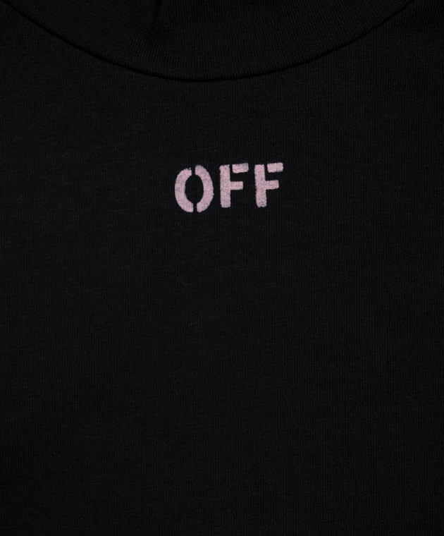 Off-White Дитяча чорна сукня 44GDF009F26J001 зображення 3