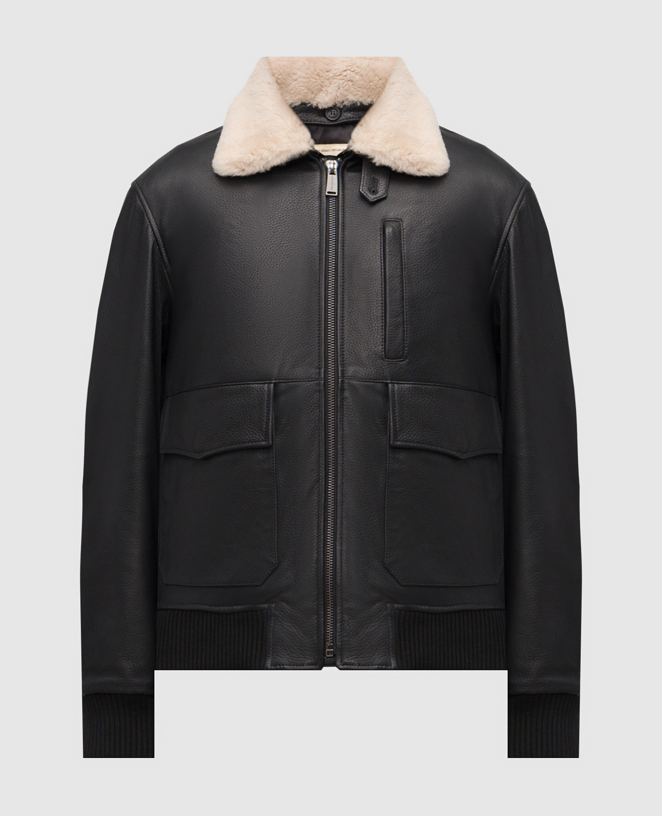 

Черная кожаная куртка, Черный, Кожаные куртки