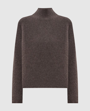 Max Mara Коричневий светр NOCINO з вовни яка SMMNOCINO