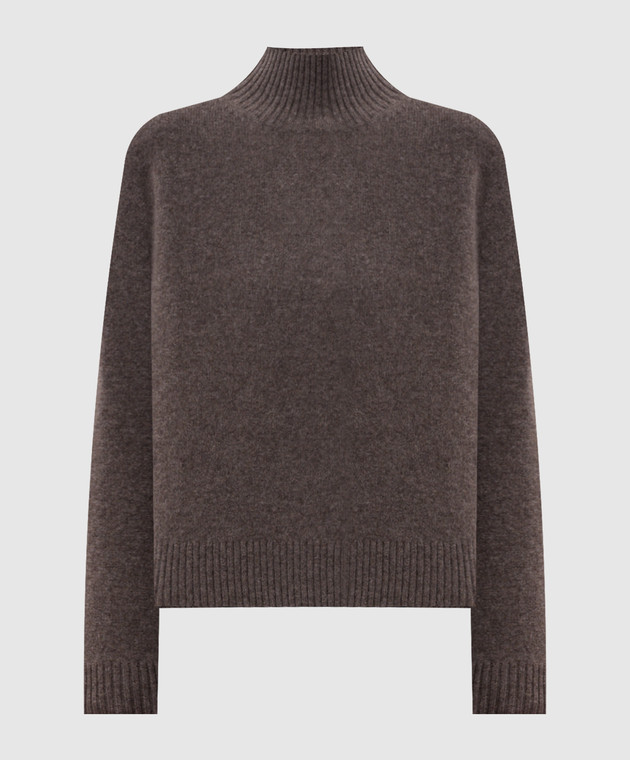 Max Mara Коричневий светр NOCINO з вовни яка SMMNOCINO