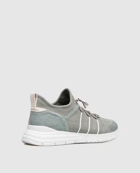 Stefano Ricci Зелені комбіновані кросівки з логотипом UV689G6626SDPWYT