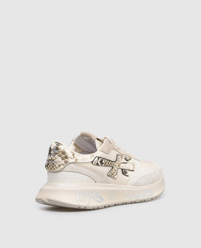 Premiata Бежеві комбіновані кросівки Lauryn LAURYN8183