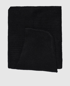 Givenchy Черный шарф-капюшон с шерстью 710012517002