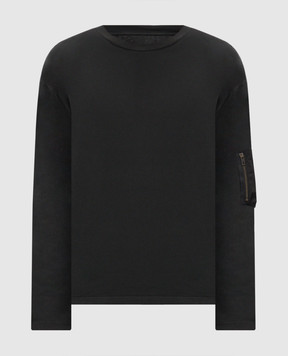 Maison Margiela MM6 Черный лонгслив SH0NH0022M20050
