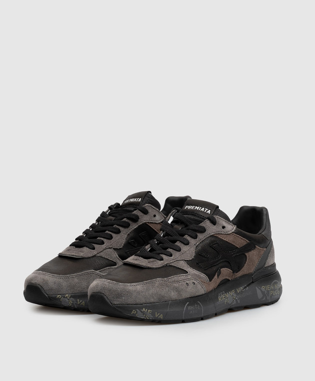 Premiata Черные кроссовки Mick MICK018452 изображение 2