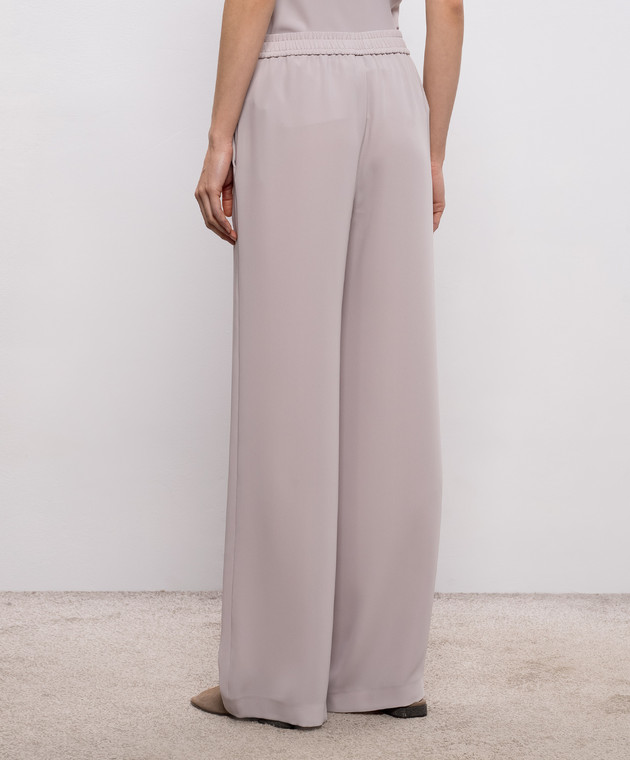 Herno Серые брюки прямого кроя PT000008D12875S изображение 4