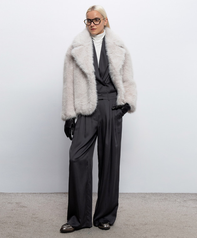 Twinset Куртка цвета айвори 262AP2130 изображение 2
