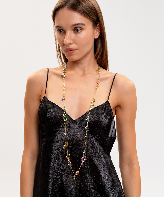 Swarovski цепочка-ожерелье Gema с подвесками 5737457 изображение 2