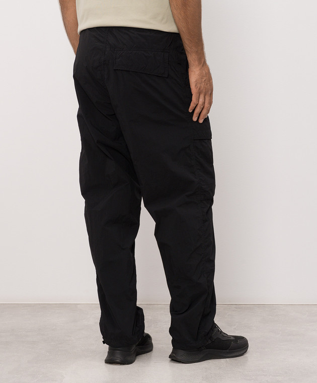 Stone Island Чорні карго з патчем логотипа L2S153100026S00F6 зображення 4