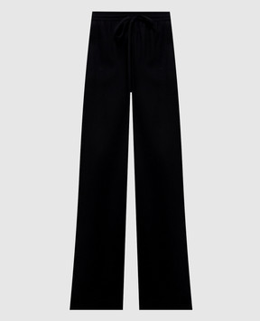 Ermanno Scervino Черные брюки из шерсти D492P362XQQ