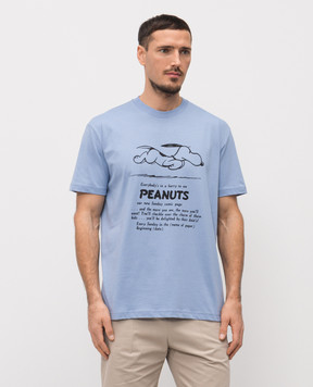 Iceberg Голубая футболка с принтом F0446325