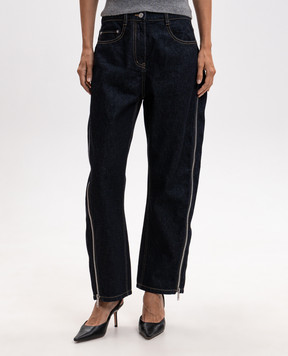 3.1 Phillip Lim Синие джинсы с молниями E26151308LID