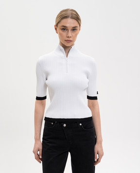 Juun.j Білий топ з нашивкою логотипа JW6251W021