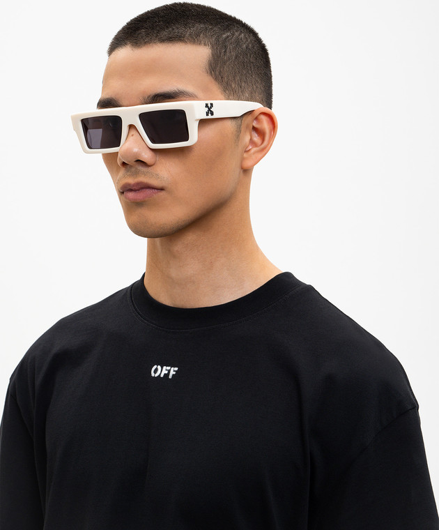 Off-White Белые очки Ruby с эмблемой OW1013010754 изображение 2