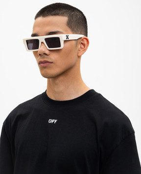 Off-White Белые очки Ruby с эмблемой OW1013010754