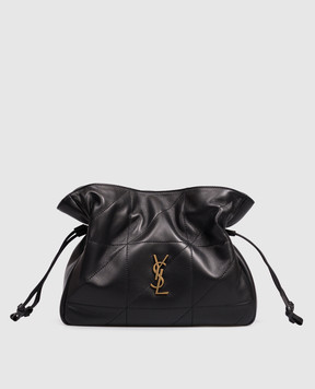 Saint Laurent Чорна шкіряна сумка-кісет JAMIE 862712AAB32
