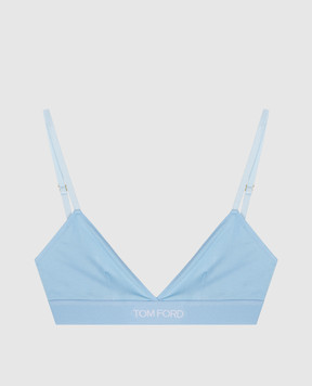 Tom Ford Голубой браслет с узором логотипа BRJ009JEX166