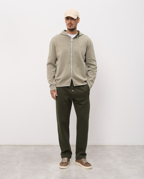 Stefano Ricci Зеленый спортивный костюм K616447FCRF26114P3D