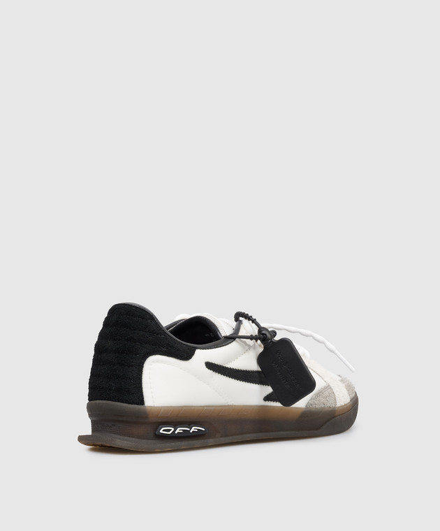 Off-White Білі комбіновані кросівки End Of Play OMIA2ALS26FAB002 зображення 3