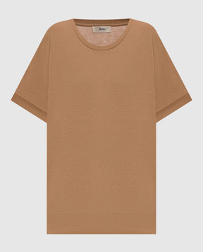 Herno Коричнева футболка JG000312D52056