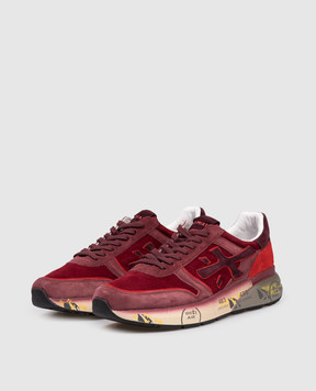 Premiata Красные замшевые кроссовки MICK MICK7862