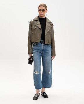 CITIZENS OF HUMANITY Сині джинси Ayla з проріхами 21173025