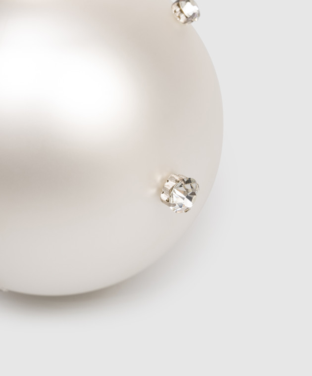 EDG Біла ялинкова іграшка Diamond 6500665A100 зображення 2