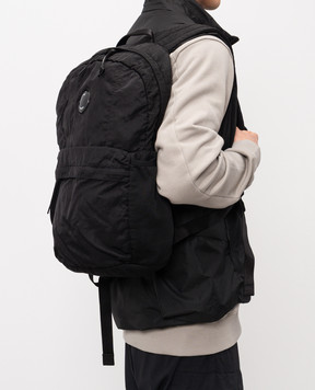 C.P. Company Чорний рюкзак з патчем логотипа MAC737A005269G
