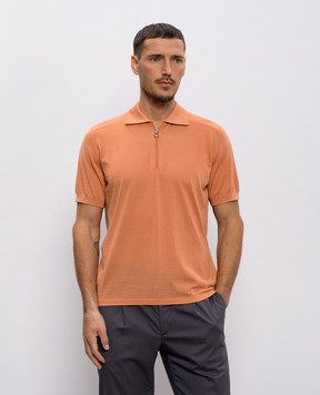 Stefano Ricci Помаранчеве поло з кашеміру W505020P32W26101