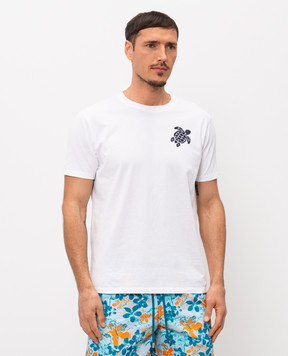 Vilebrequin Белая футболка Partisol PSLCM919